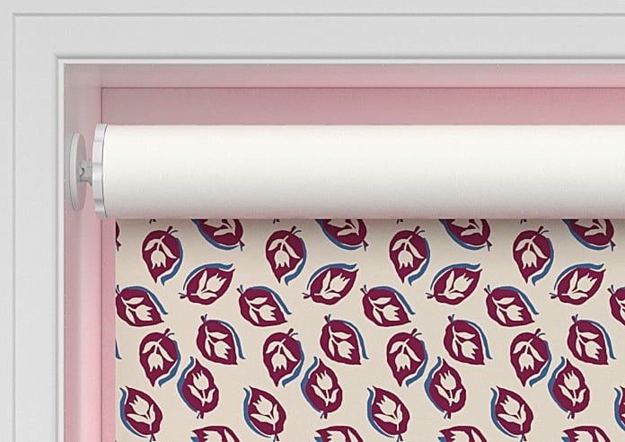 Land & Shore Seedling (Blackout), Red Blue - Twist&Fit Roller Blind - Image 9